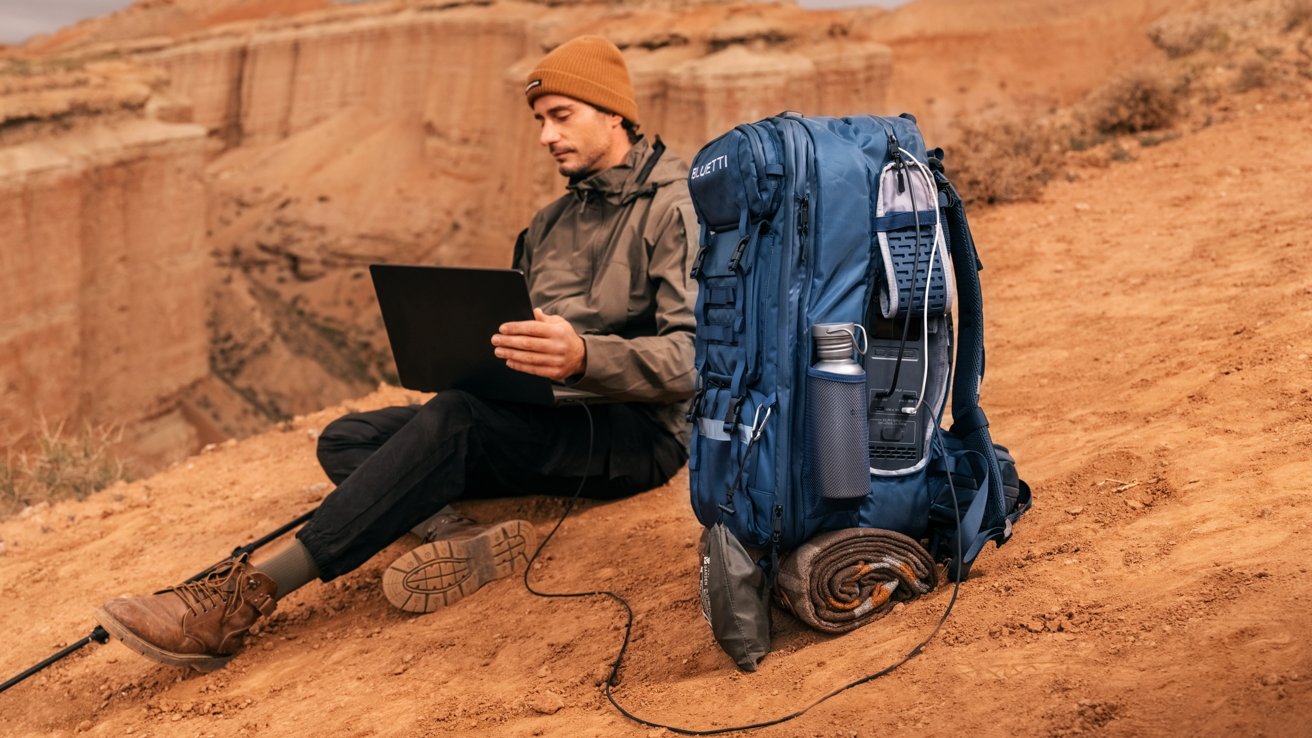 Bluetti Handsfree Backpack with portable power station is here